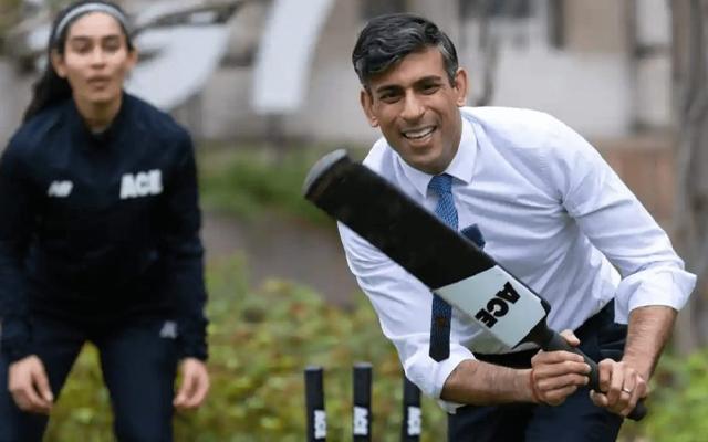 Rishi Sunak announces £35m boost for grassroots cricket