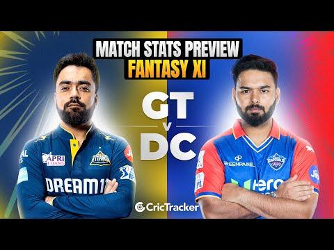 GT vs DC | IPL 2024 | Match Preview and Stats | Fantasy 11 | Crictracker